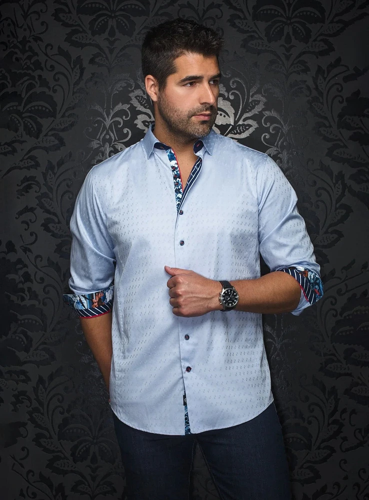 Tonal Micro Check 'Wolverin Jac' Shirt
