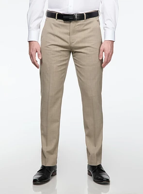 Taupe Twill Dress Pants