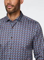 Hexagon Print Shirt