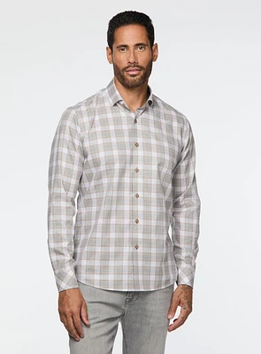 Grey Plaid Shirt