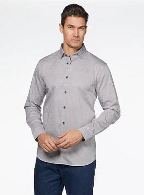 Delta Print Sateen Shirt