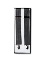 Bretelle croisée diamant gris