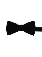 Noeud papillon en velours noir
