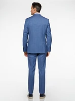Complet bleu hachur