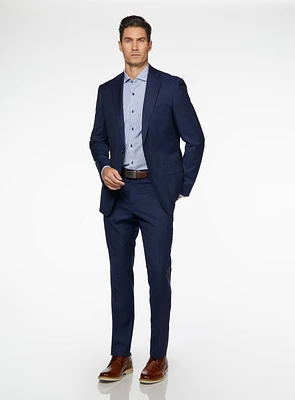 Navy Neat Suit