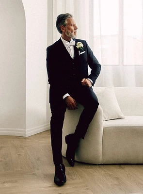 Black Stretch Suit