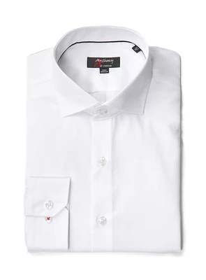 Chemise sans repassage à motifs carrés
