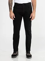 Chino avec taille élastique