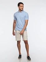 Bermuda en tricot diagonal