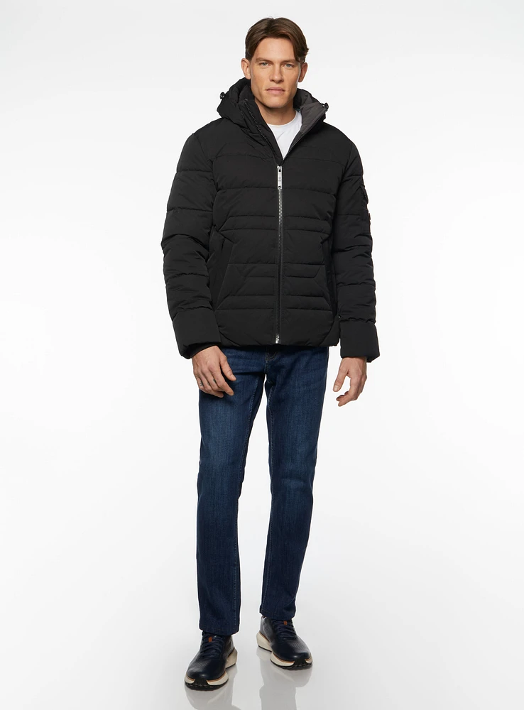 Manteau 'Maurice' matelassé