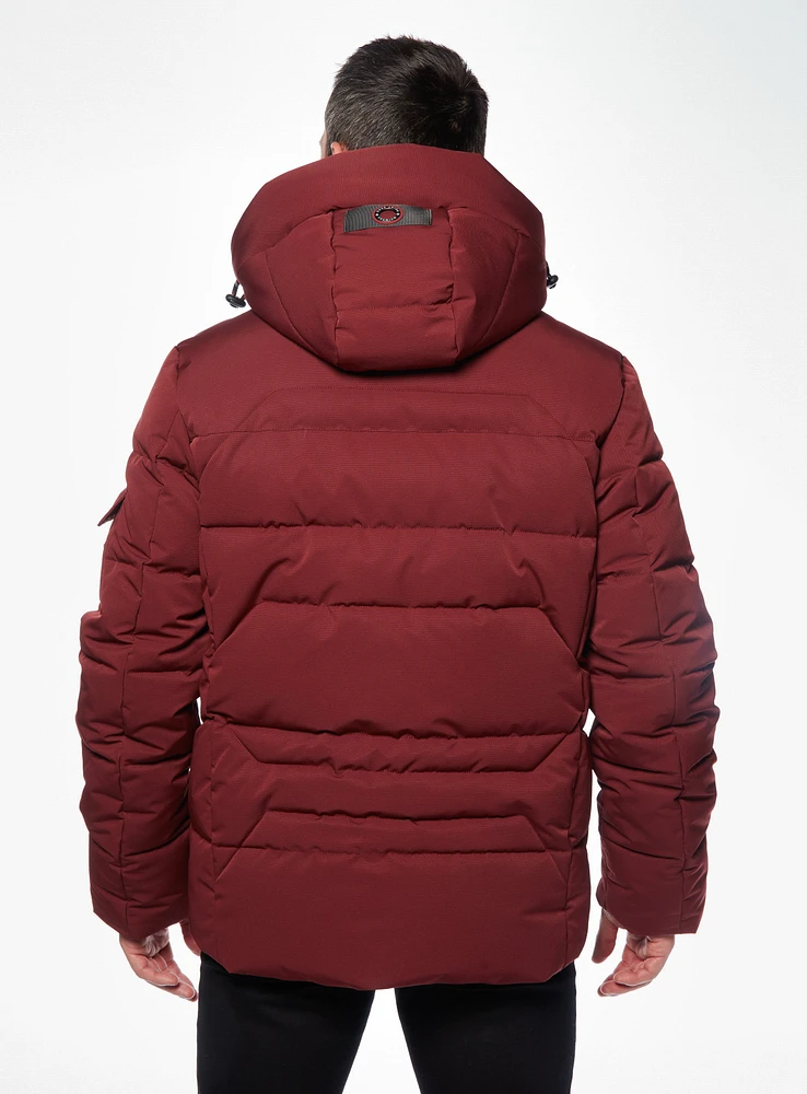 Manteau 'Maurice' matelassé