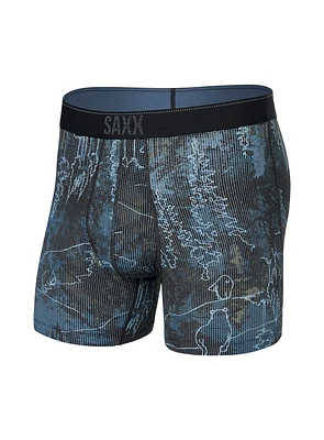'Smokey Mountains' Print Boxer Underwear