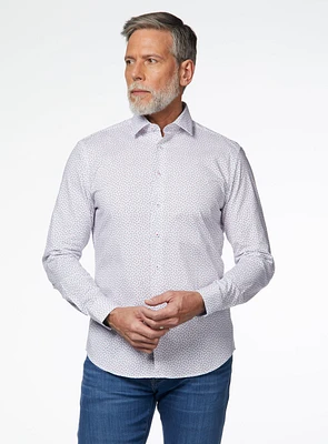 Chemise à fleurs multiples
