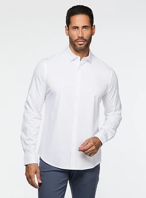 Chemise unie en jersey