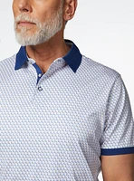 Polo à imprimé de moulins vent