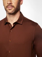 Chemise unie en jersey