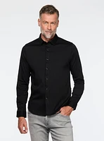 Chemise unie en jersey