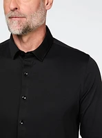 Chemise unie en jersey
