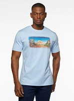 'Route 66' Print T-Shirt