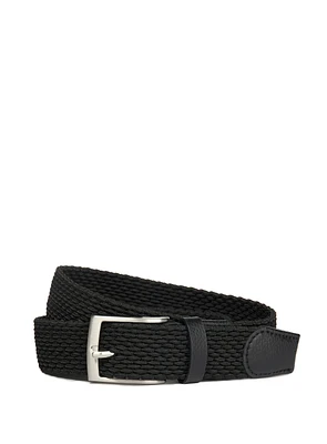 Black Braided Belt