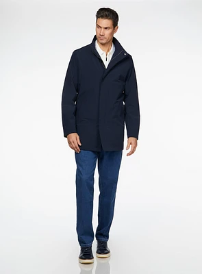 Manteau hydrofuge marine