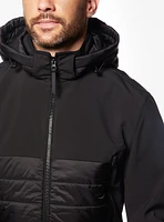 Hybrid Quilted Coat