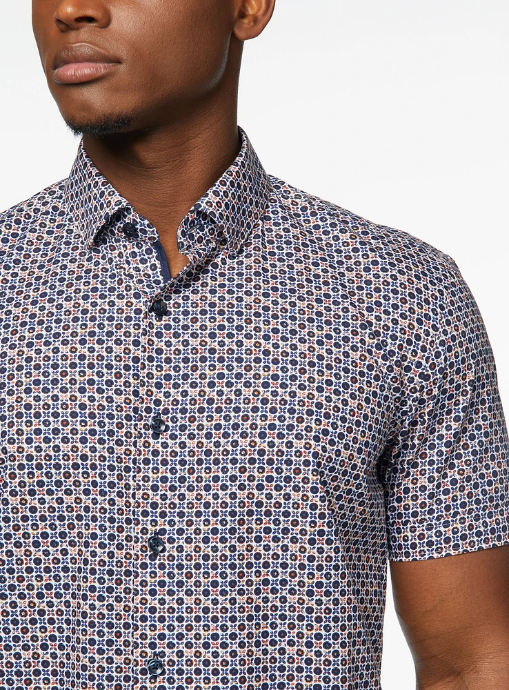 XO Print Poplin Shirt
