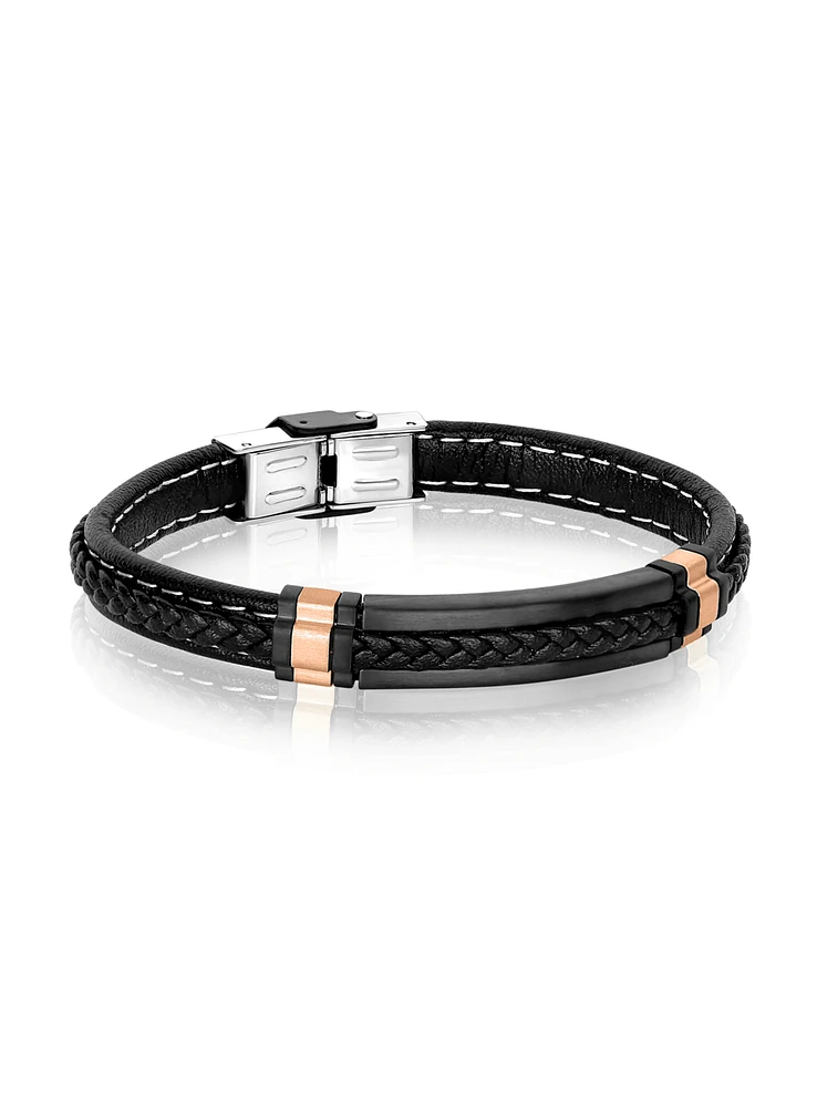 'Artis' Leather Bracelet