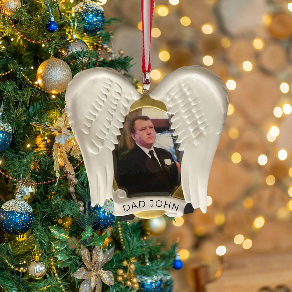 Angel Wing Frame Ornament