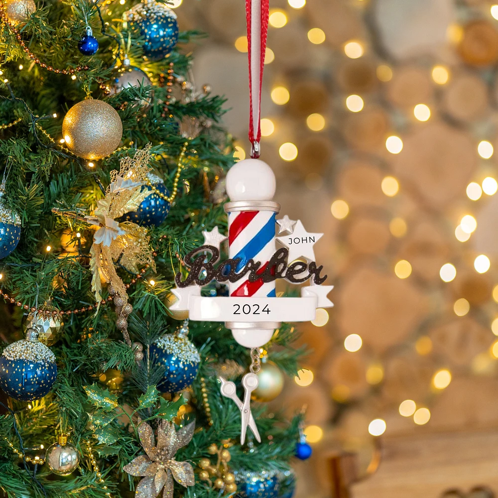 Barber Ornament