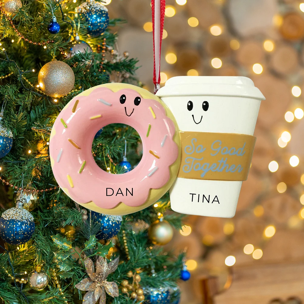 Coffee & Donut Ornament