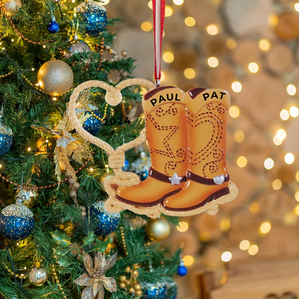 Cowboy Boots Ornament