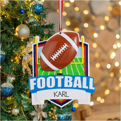 Elite Football Ornament