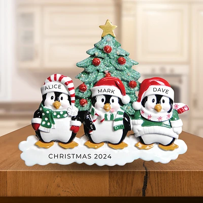 Winter Family of Table Topper