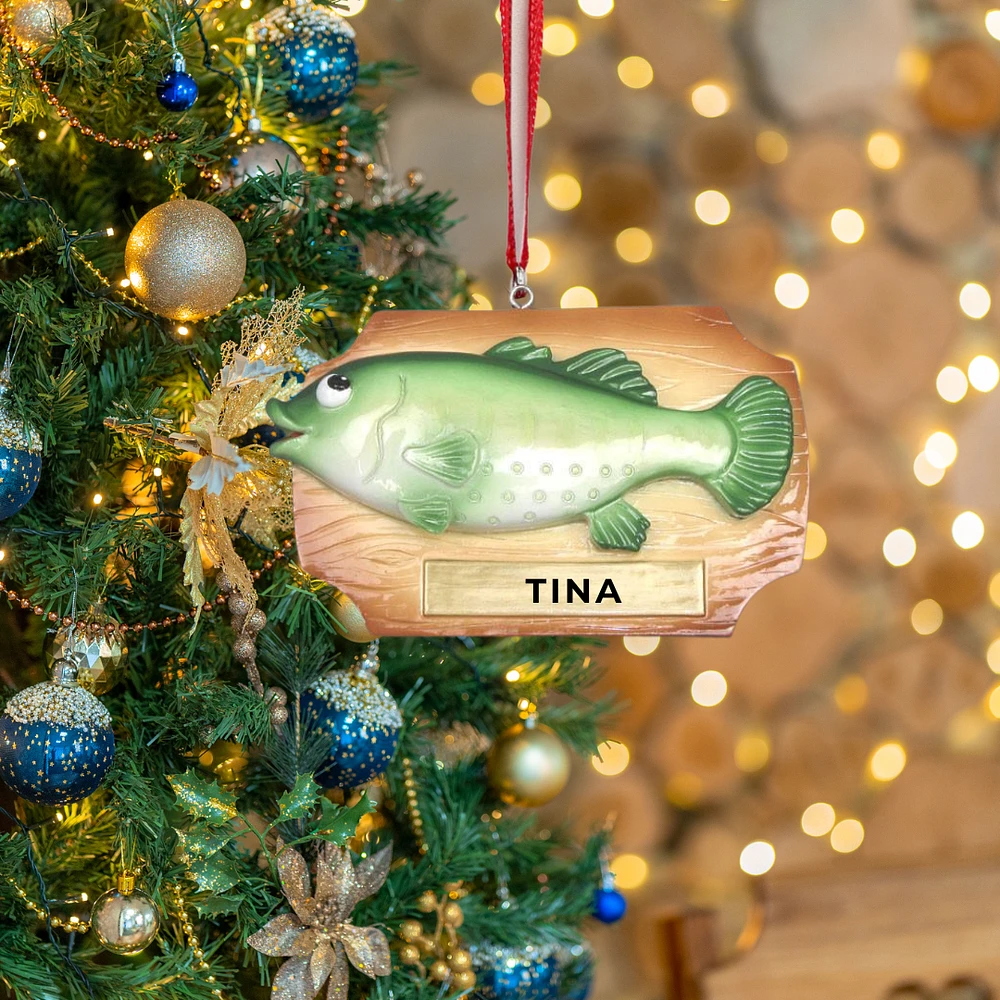 Fish Bass Ornament