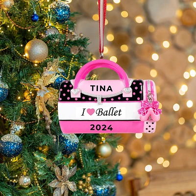 Girl's Dance Bag Ornament