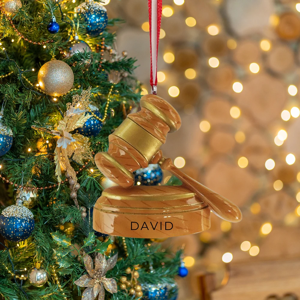 Judge Ornament