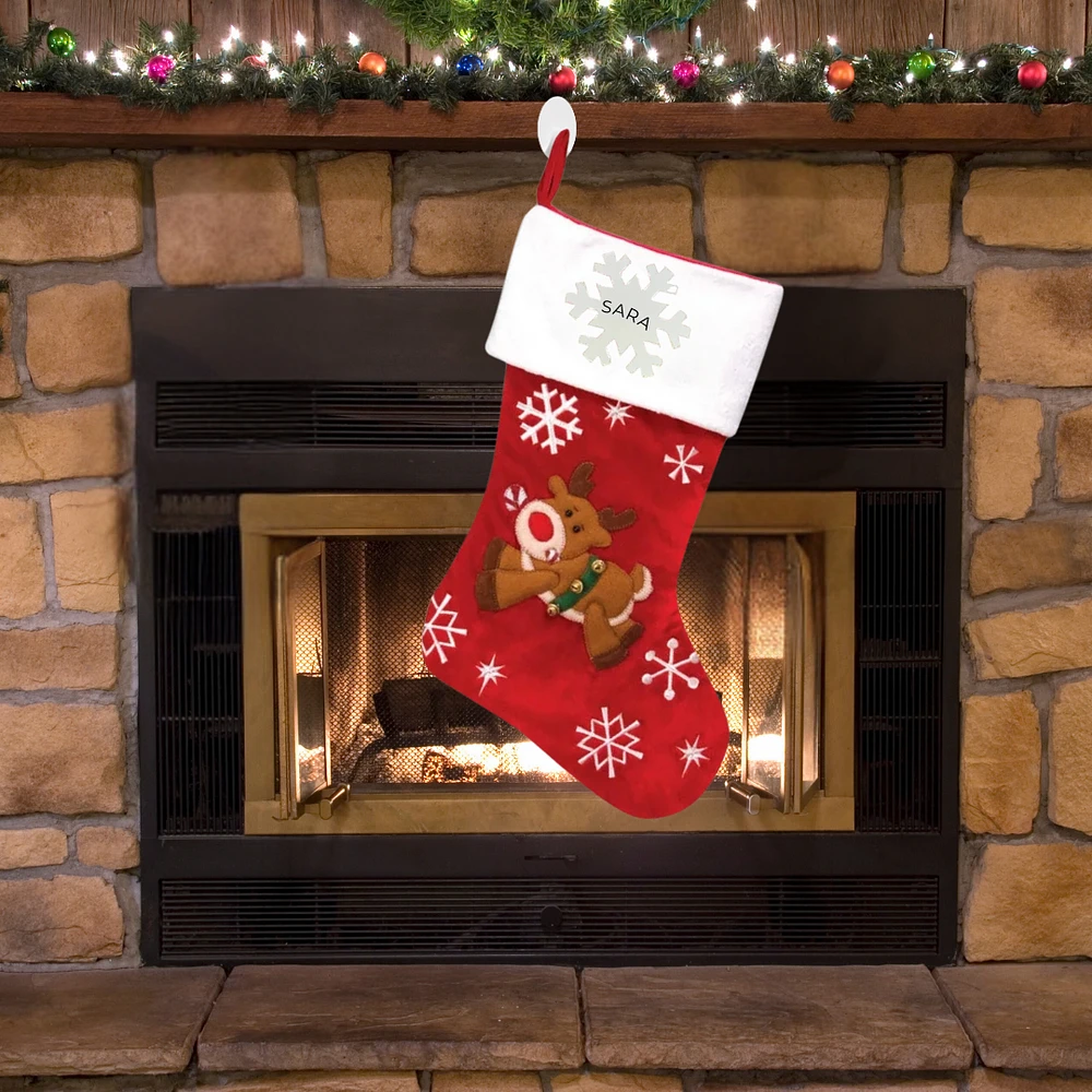 Lil’ Reindeer Personalized Stocking