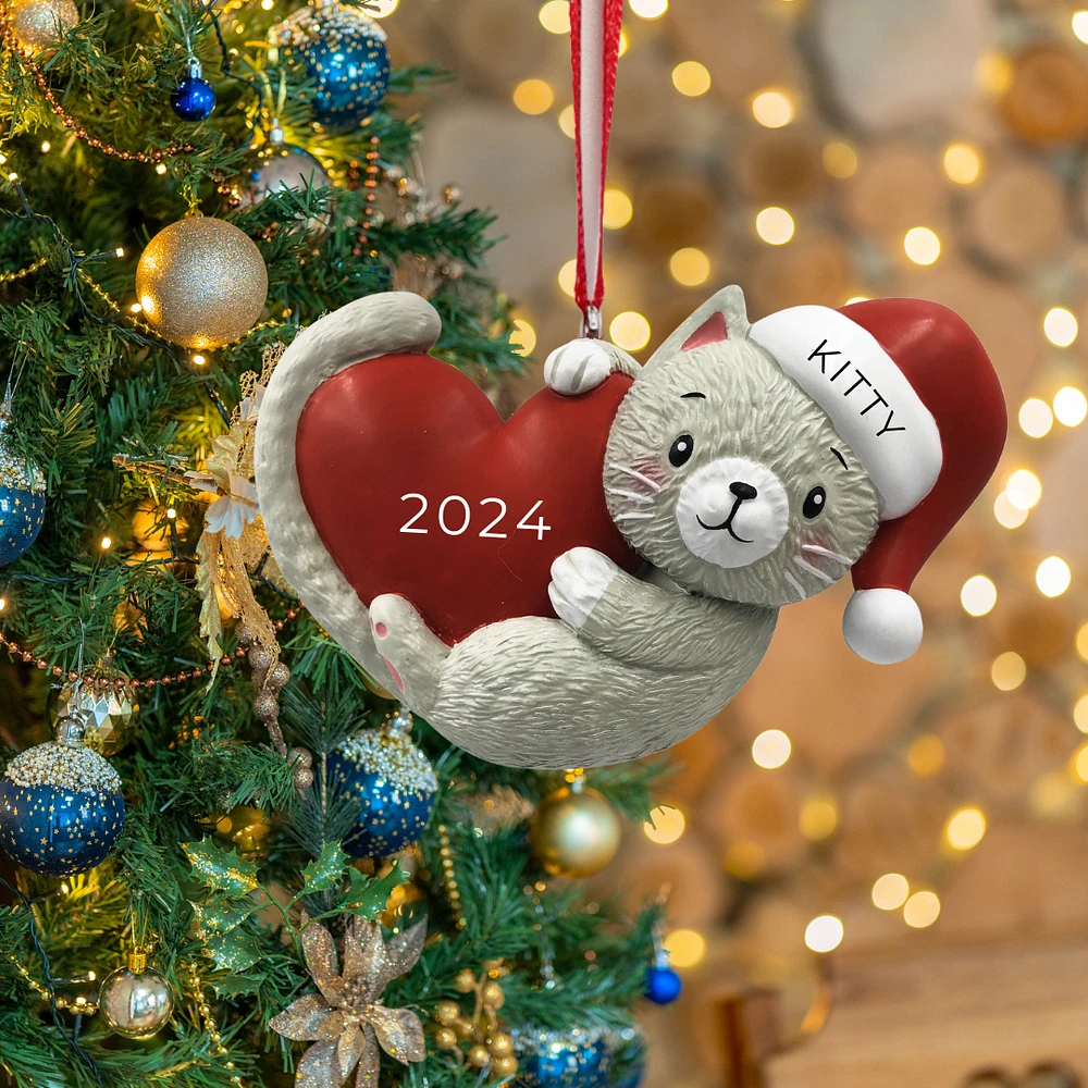 Love My Cat Ornament
