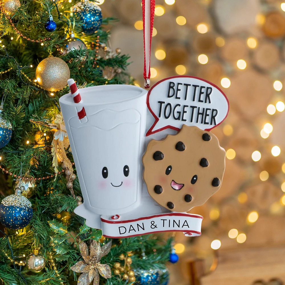 Milk & Cookie Ornament