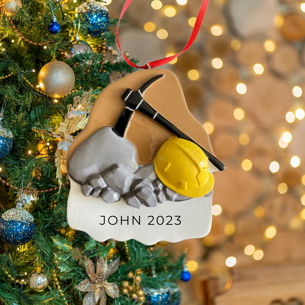 Mining Ornament