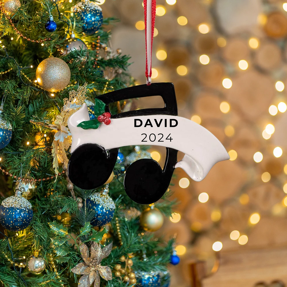 Music Note Ornament