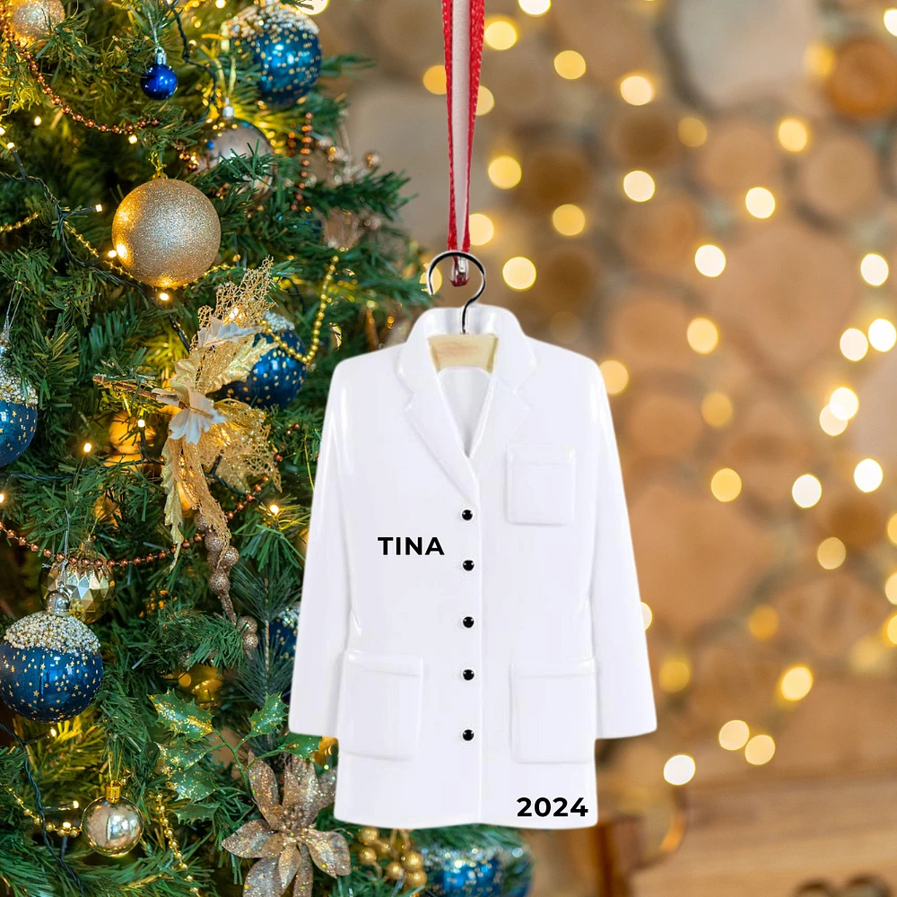 New Lab Coat Ornament