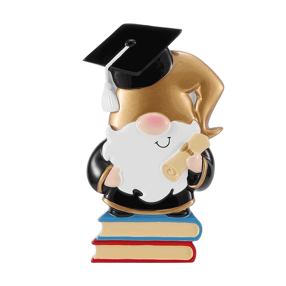 Gnome Graduate Ornament