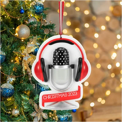 Podcast Ornament