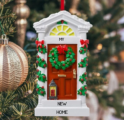 Red Christmas Door Ornament