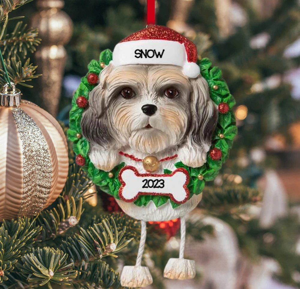 Shih Tzu Dog Ornament