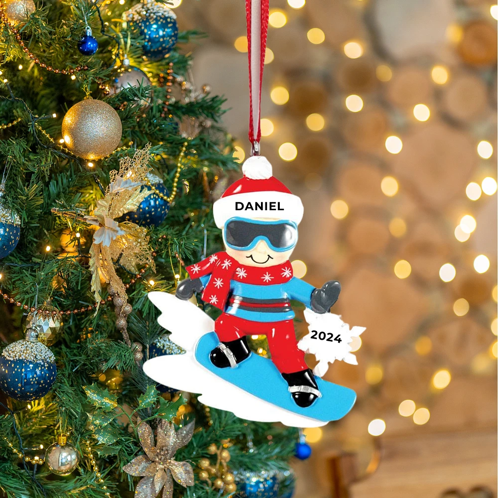 Snowboard Ornament