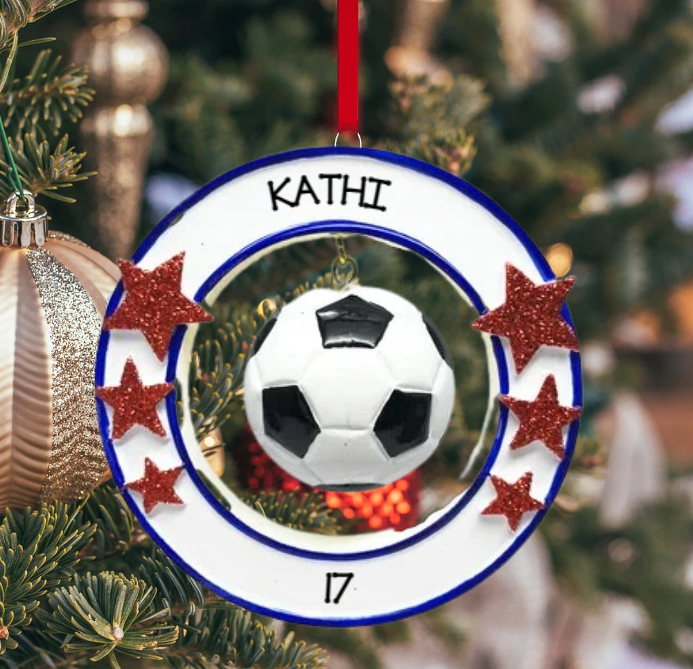 Soccer - 3D Ornament