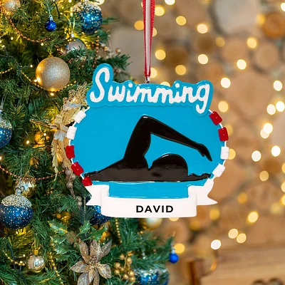 Swimming Ornament
